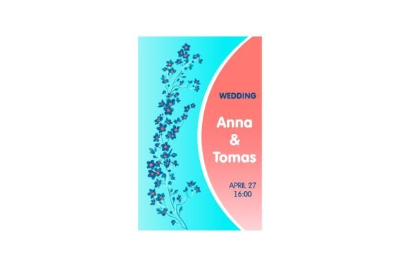 Elegant Sakura Party and Wedding Invitation Design