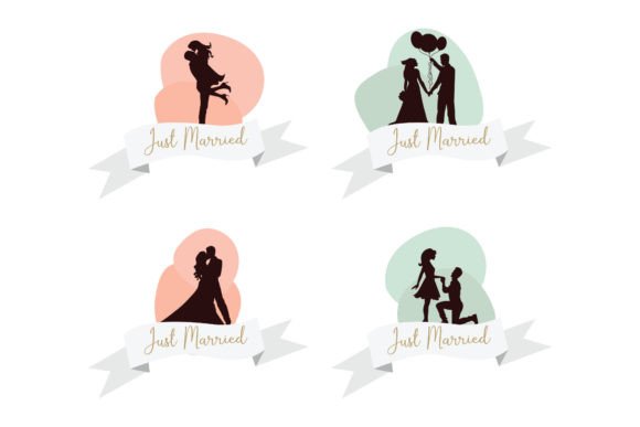 Romantic Couple Wedding: Design Assets for Elegant Branding