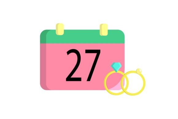 Wedding Calendar Vector Art: A Designer's Guide