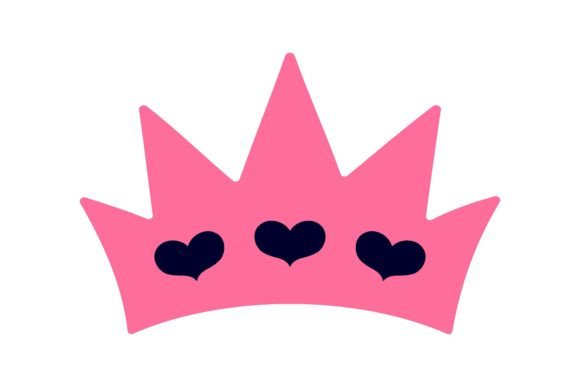 Wedding Crown Flat Icon: Funny Photo Stickers for Groom and Bride